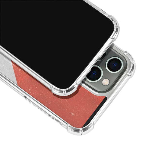 Cuban Flag Distressed iPhone 13 Pro Max Clear Case